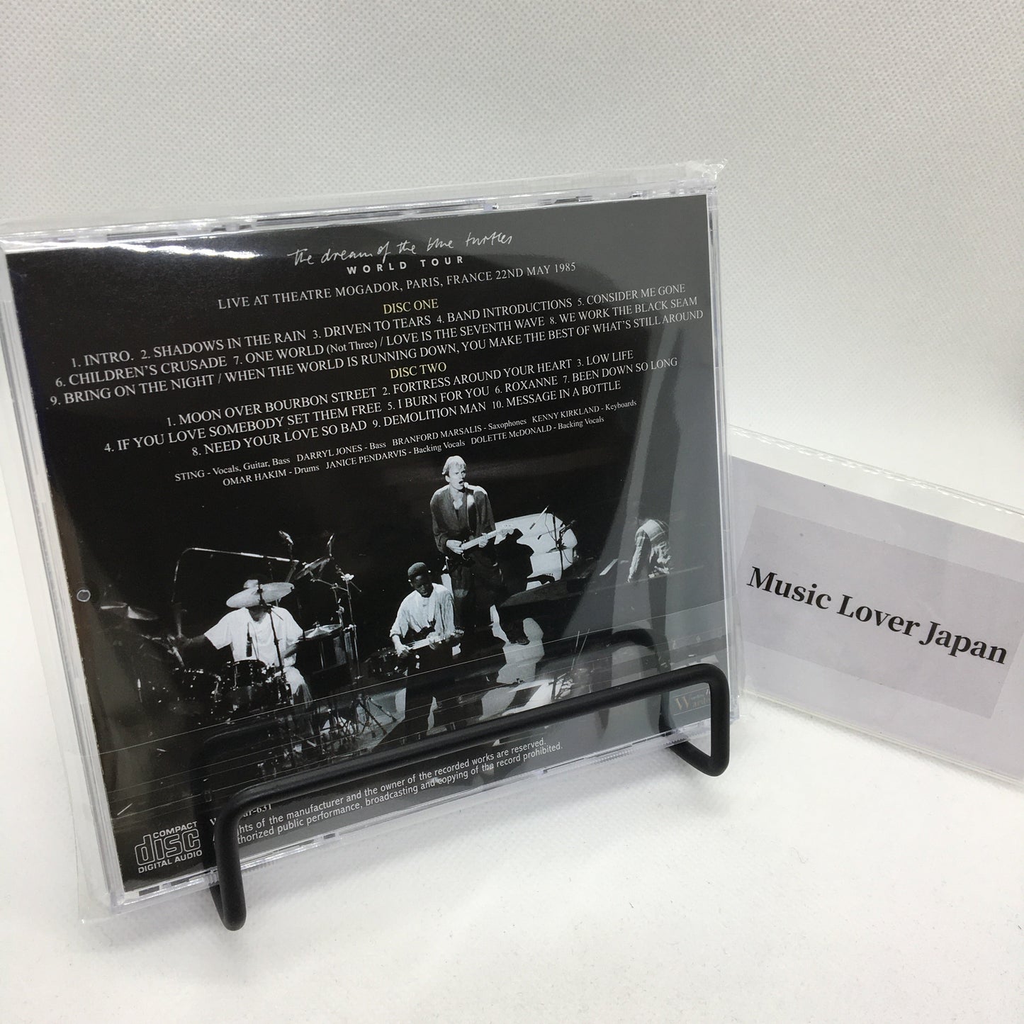 STING / PARIGI 1985 1ª NOTTE (2CD)