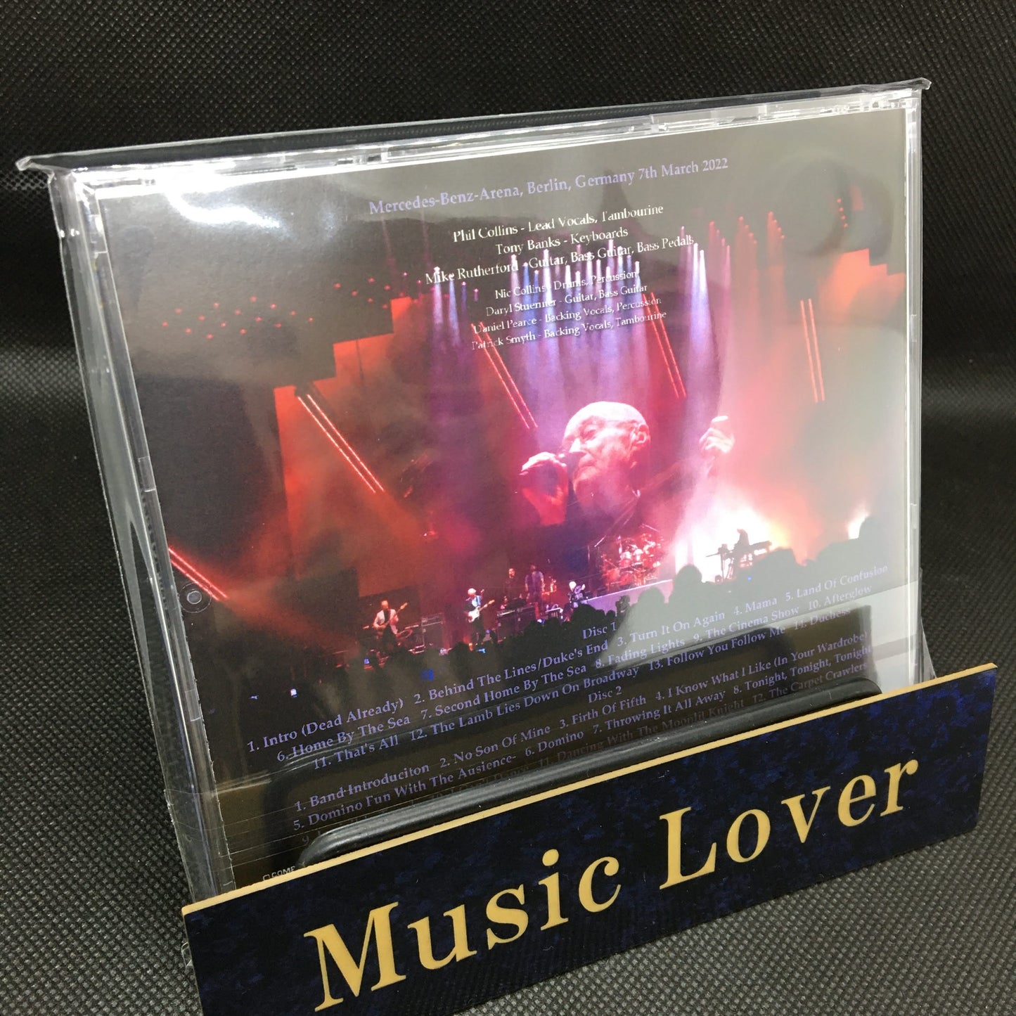 GENESIS / THE LAST DOMINO IN CHARLOTTE Ear Monitor IEM Soundboard (2CDR)