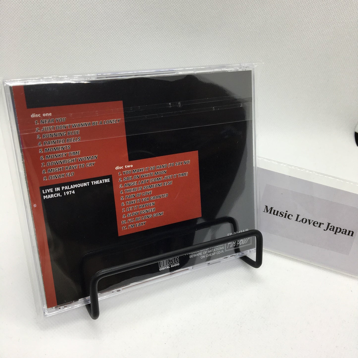 BOZ SCAGGS / PALAMOUNT THEATRE (2CD)