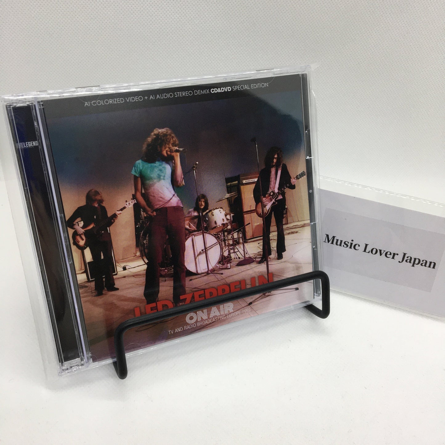 LED ZEPPELIN / ON AIR TV AND RADIO BROADCASTING EUROPE 1969  CD&DVD SPECIAL EDITION (1CD+1DVD)