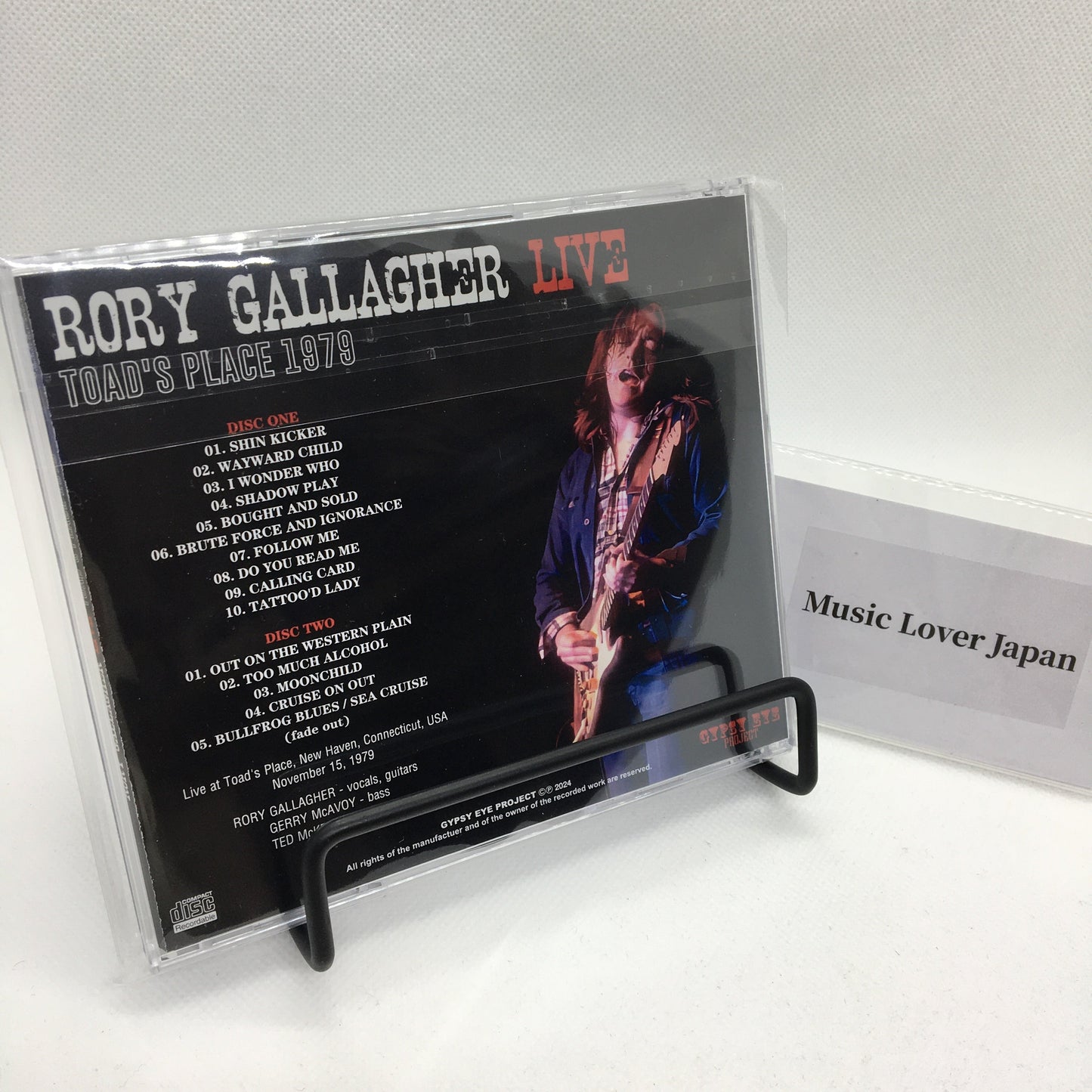 RORY GALLAGHER / TOAD'S PLACE 1979 (2 CD)