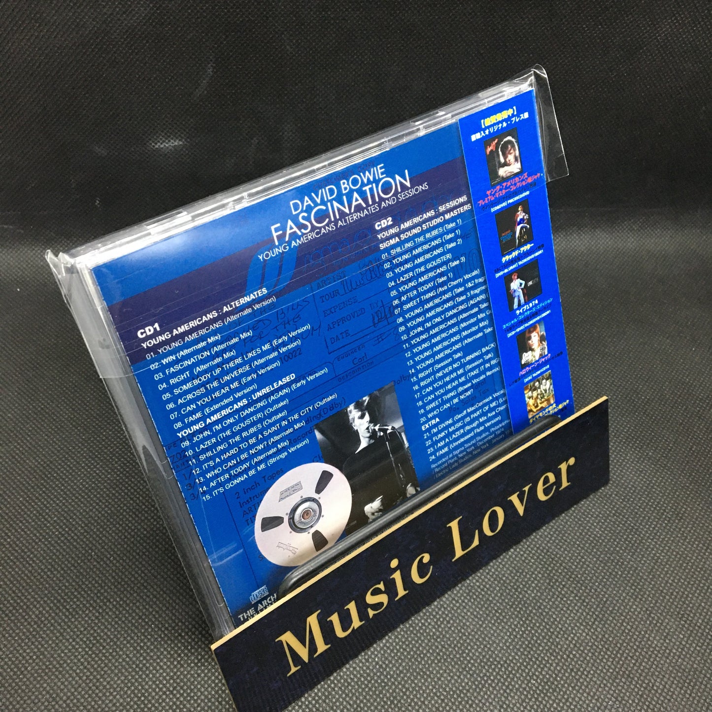 DAVID BOWIE / FASCINATION YOUNG AMERICANS ALTERNATES AND SESSIONS (2CD)