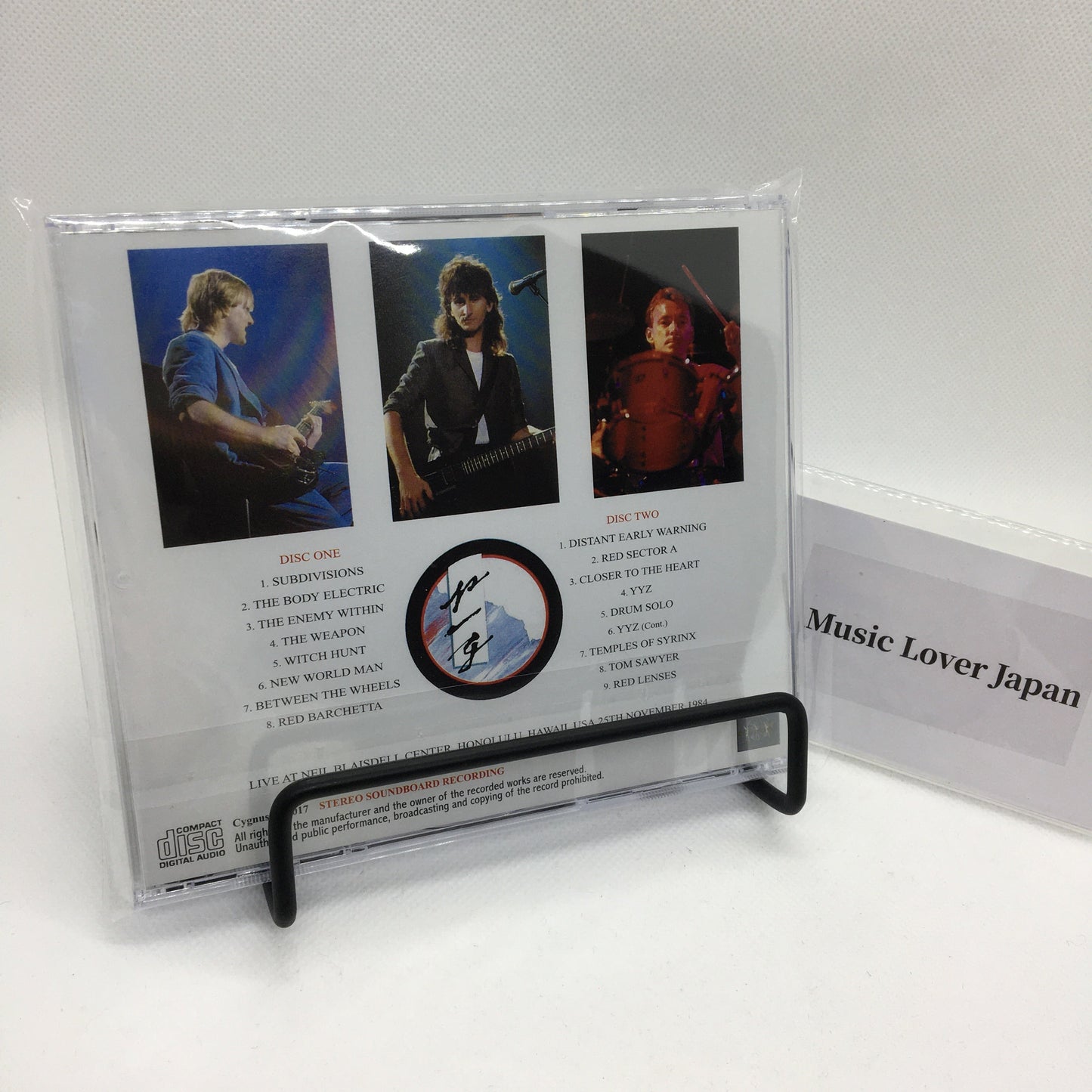 RUSH / HAWAIIAN UNDER PRESSURE 1984 CAJA DE SONIDO (2 CD)