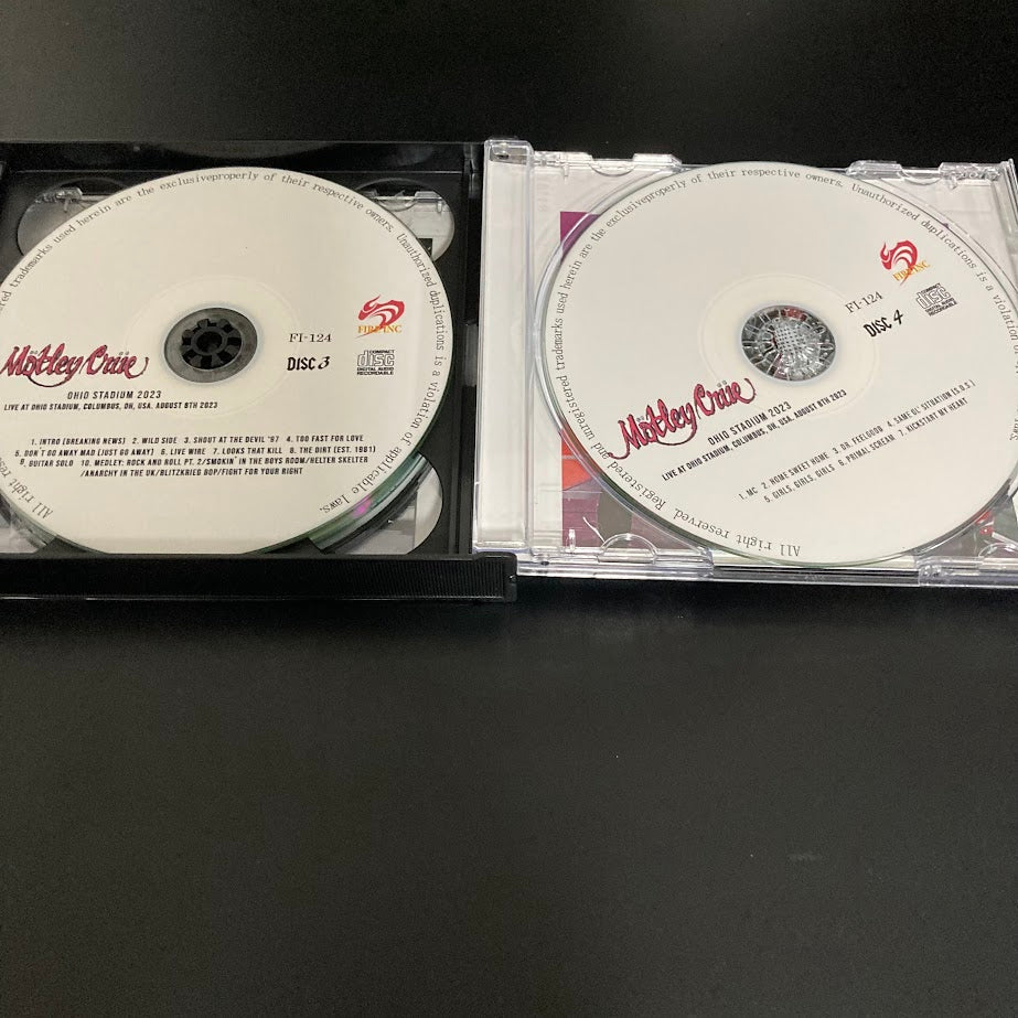 Def Leppard & Motley Crue / OHIO STADIUM 2023 (4CDR)