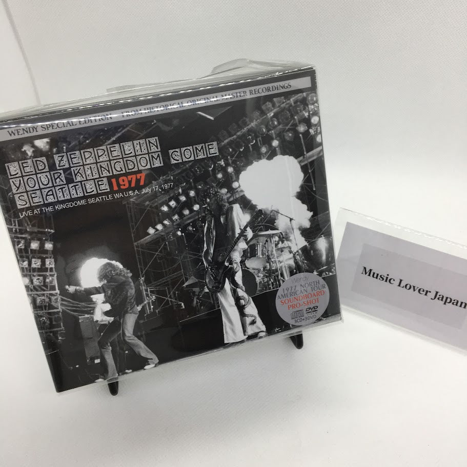 LED ZEPPELIN / YOUR KINGDOM COME SEATTLE 1977 【3CD+3DVD】