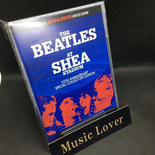 The Beatles At Shea Stadium 55th Anniversary Collectors Edition 2 CD 2 DVD Set