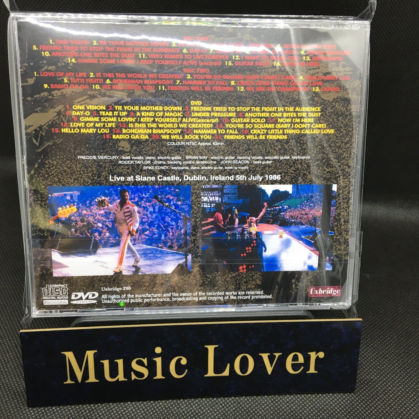 QUEEN / IRISH MAGIC CASTLE (2CDR+1DVDR)