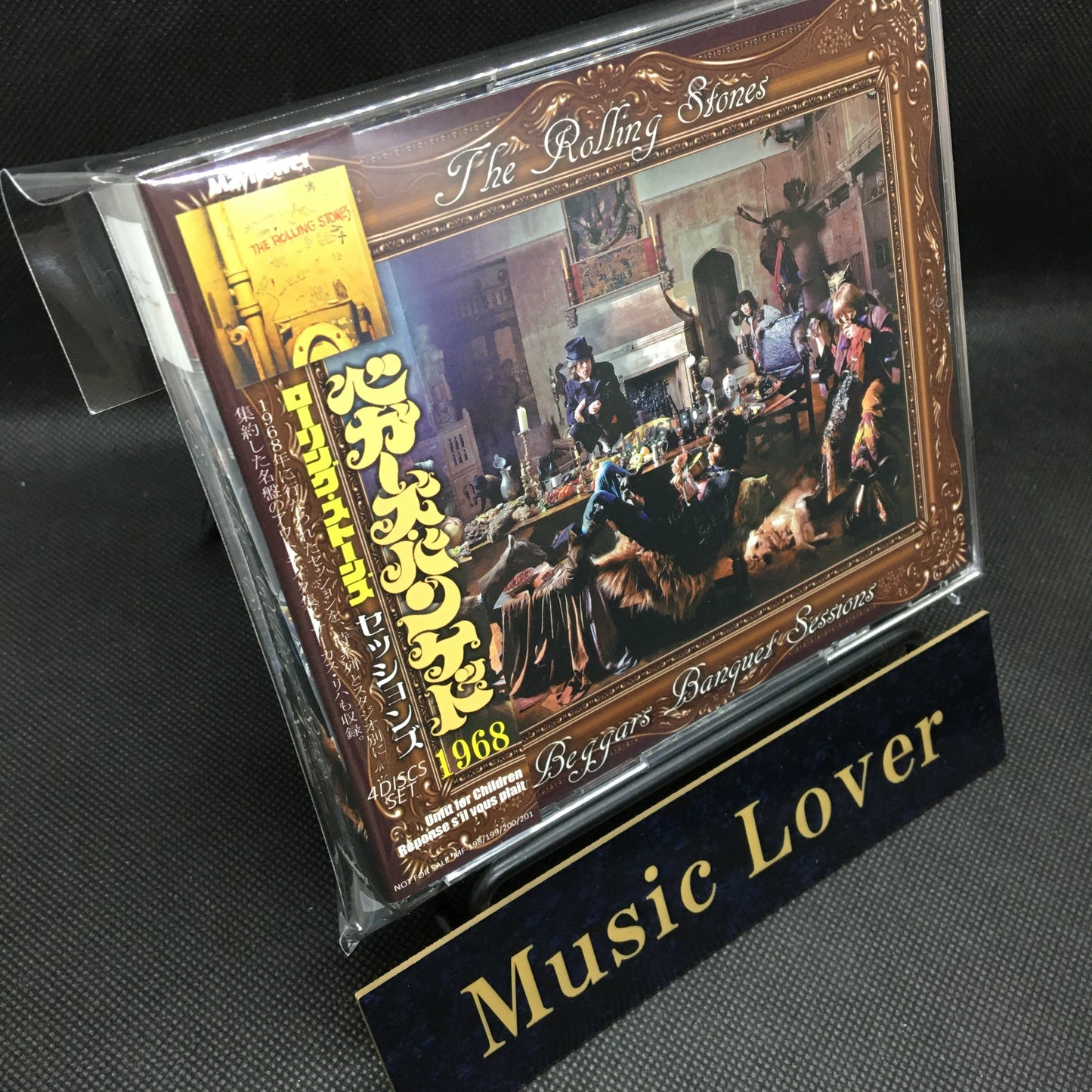 THE ROLLING STONES / BEGGARS BANQUET SESSIONS (4CD)