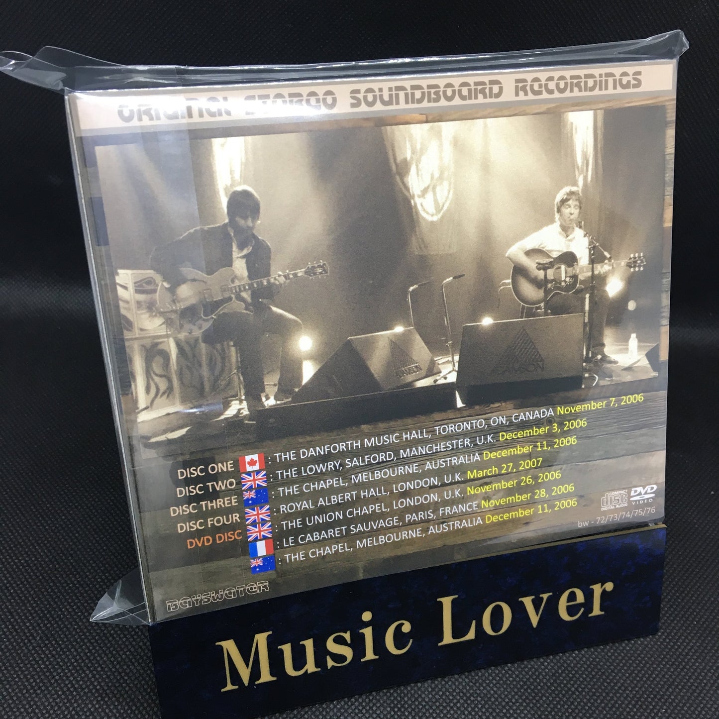 OASIS / 2006 LET YOUR LOVE LAY ME DOWN 4CD+1DVD