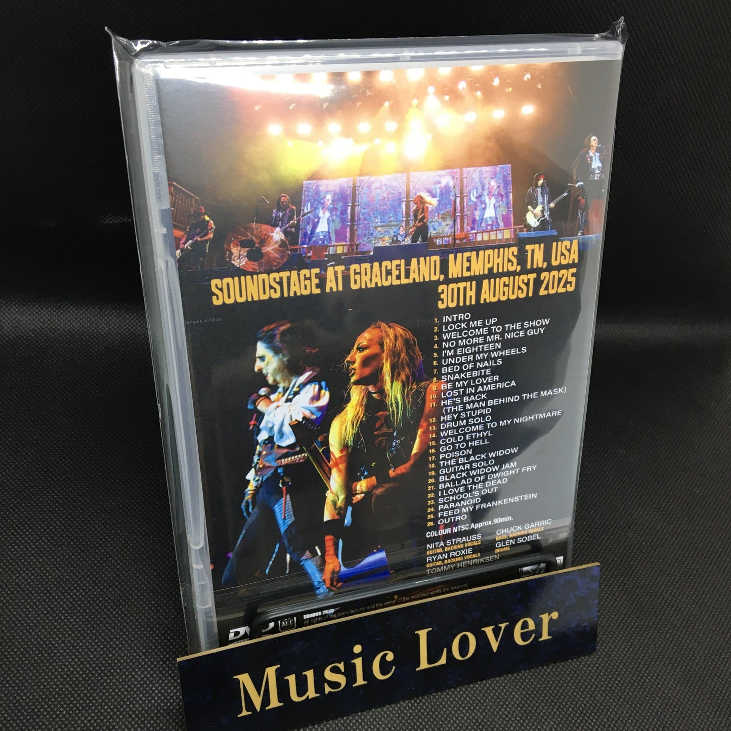 ALICE COOPER / MEMPHIS 2025 FRONT ROW (1DVDR)