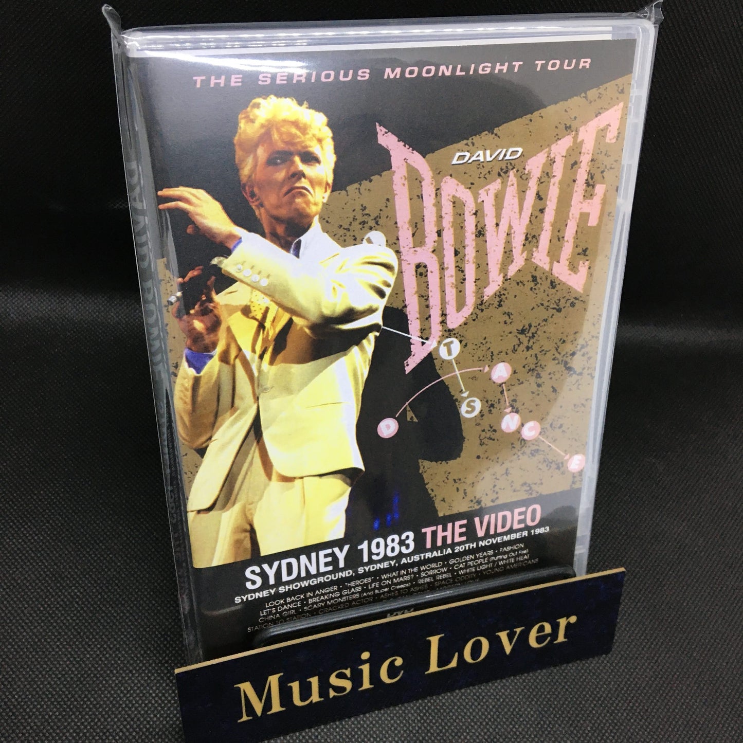 DAVID BOWIE / SYDNEY 1983 THE VIDEO PRO SHOT (1DVDR)