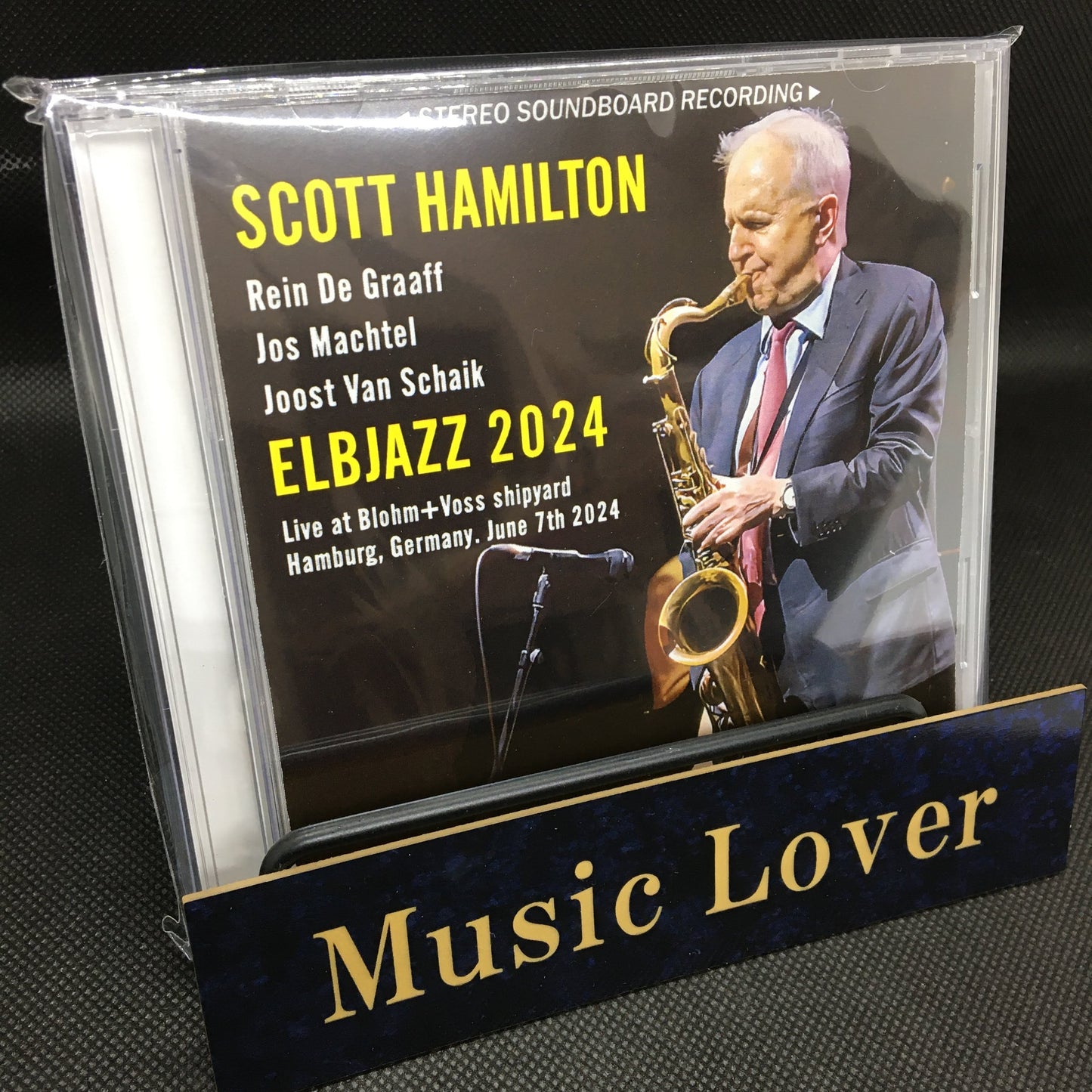 SCOTT HAMILTON / ELBJAZZ 2024 SONIDO ESTÉREO (1 CD)