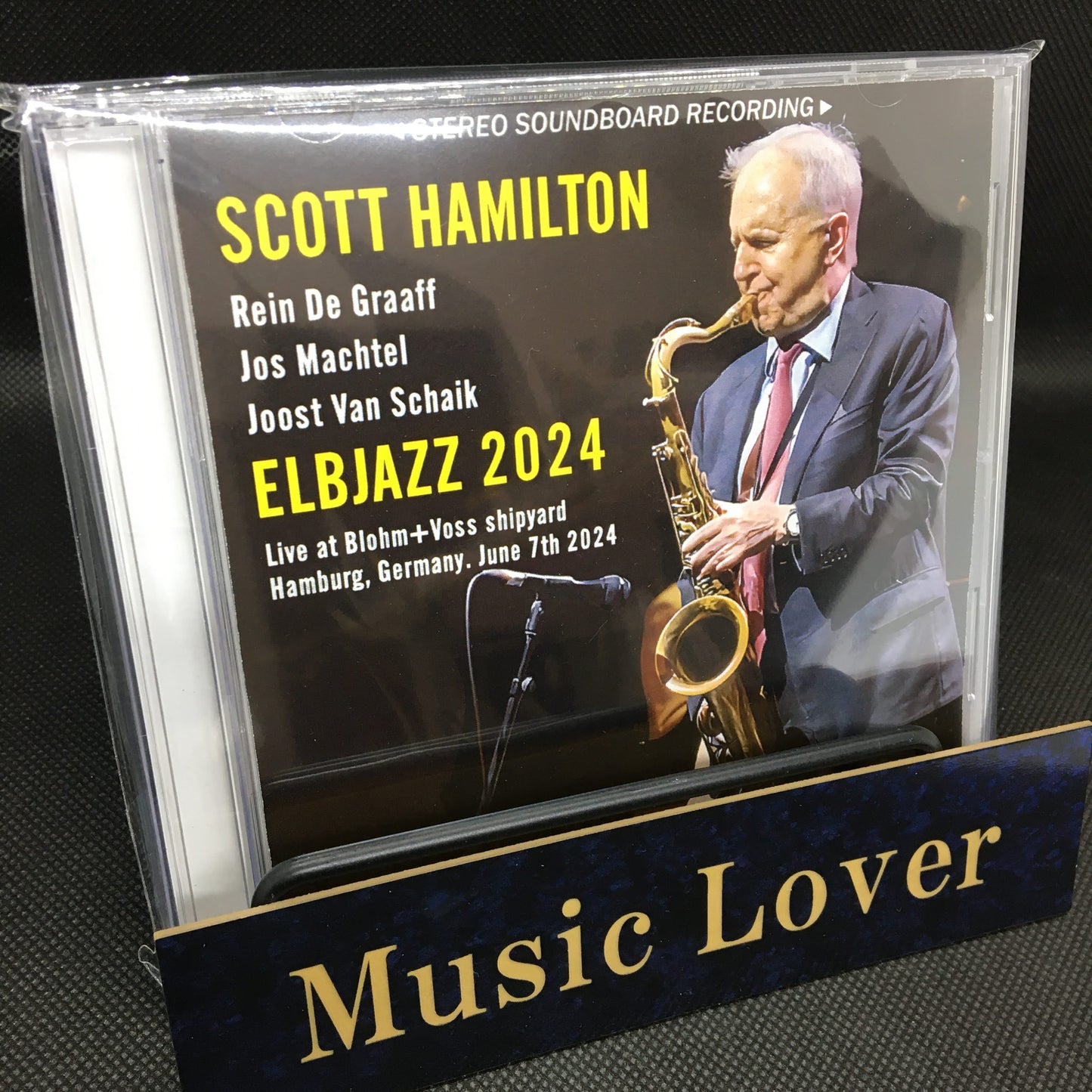 SCOTT HAMILTON / ELBJAZZ 2024 SONIDO ESTÉREO (1 CD)