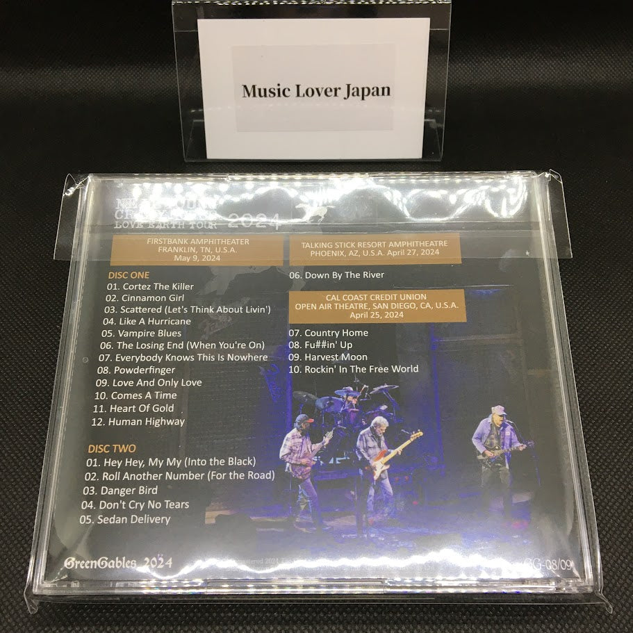 NEIL YOUNG / TOUR LOVE EARTH 2024 (2CD)