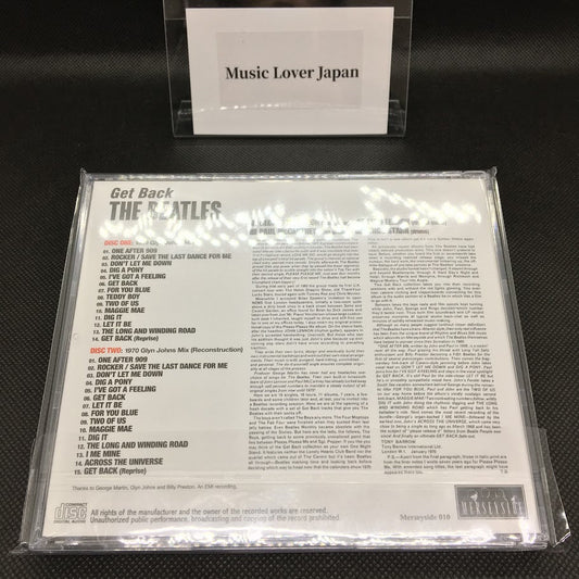 THE BEATLES / GET BACK SECOND EDITION (2CD)