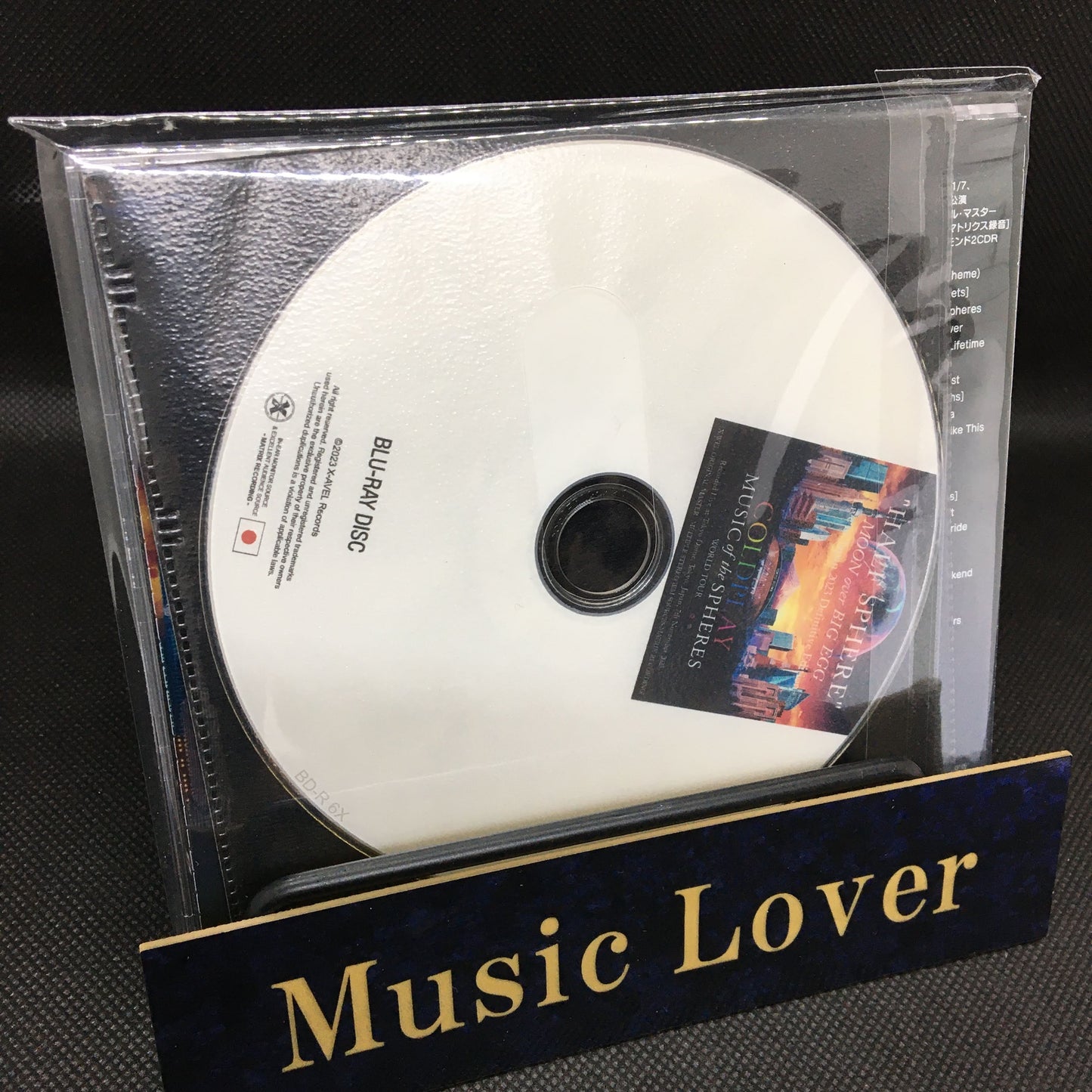 COLDPLAY / MUSIC of the SPHERE MOON OVER BIG EGG LIVE IN JAPAN (2CDR+1BDR)