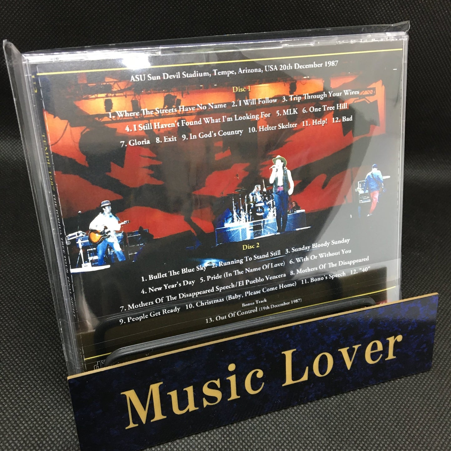 U2 / TEMPE 1987 THE JOSHUA TREE TOUR FINAL NIGHT (2CDR)