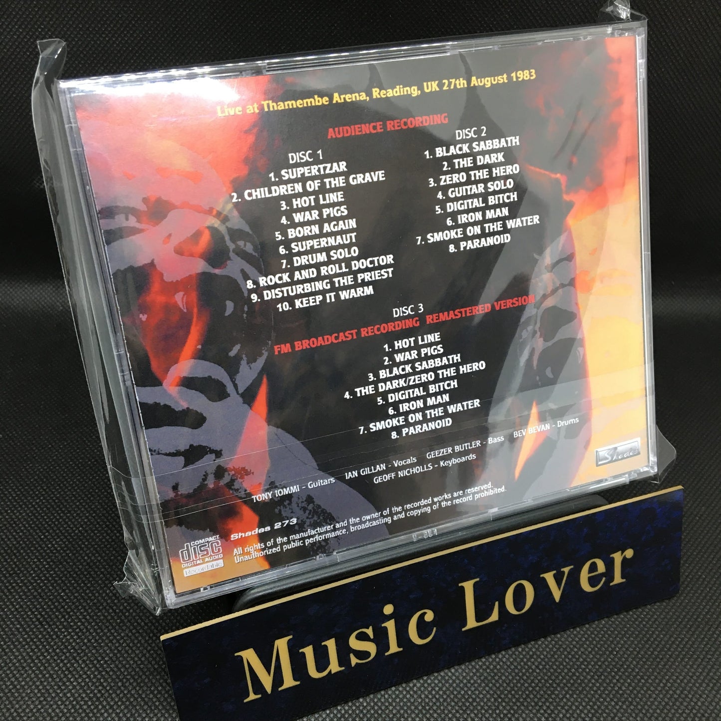 BLACK SABBATH / READING ROCK '83 (3CDR)