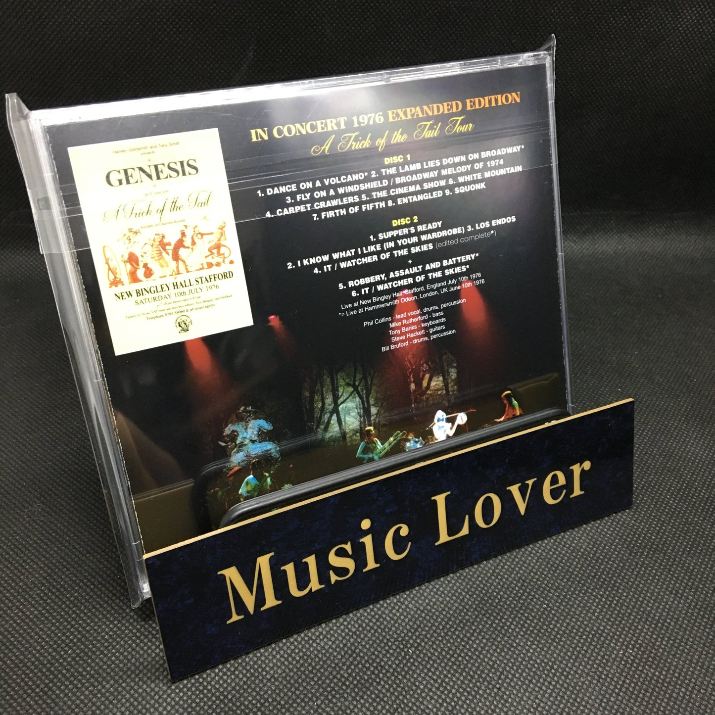 GENESIS / IN CONCERT 1976 - EXPANDED EDITION : A TRICK OF THE TAIL SOUNDBOARD (2CDR)