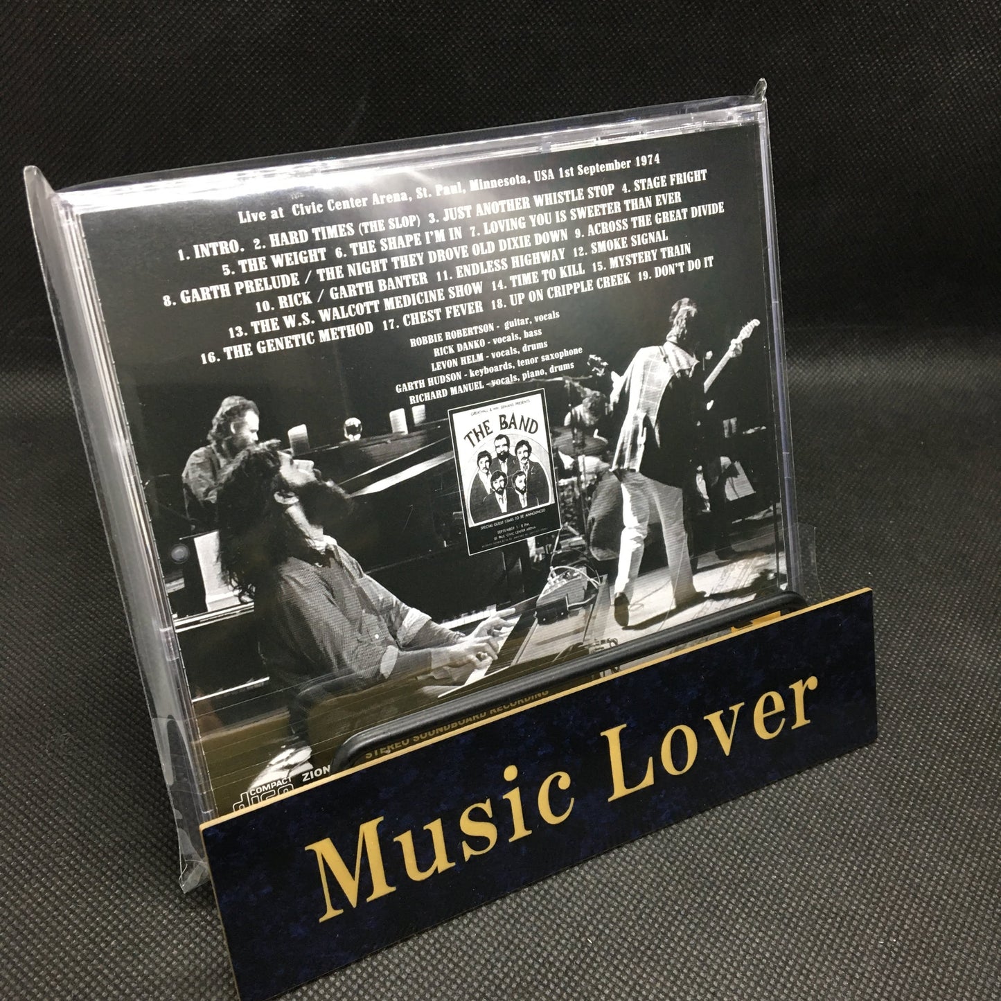 THE BAND / ST. PAUL 1974 UNRELEASED SOUNDBOARD CASSETTE (1CD)
