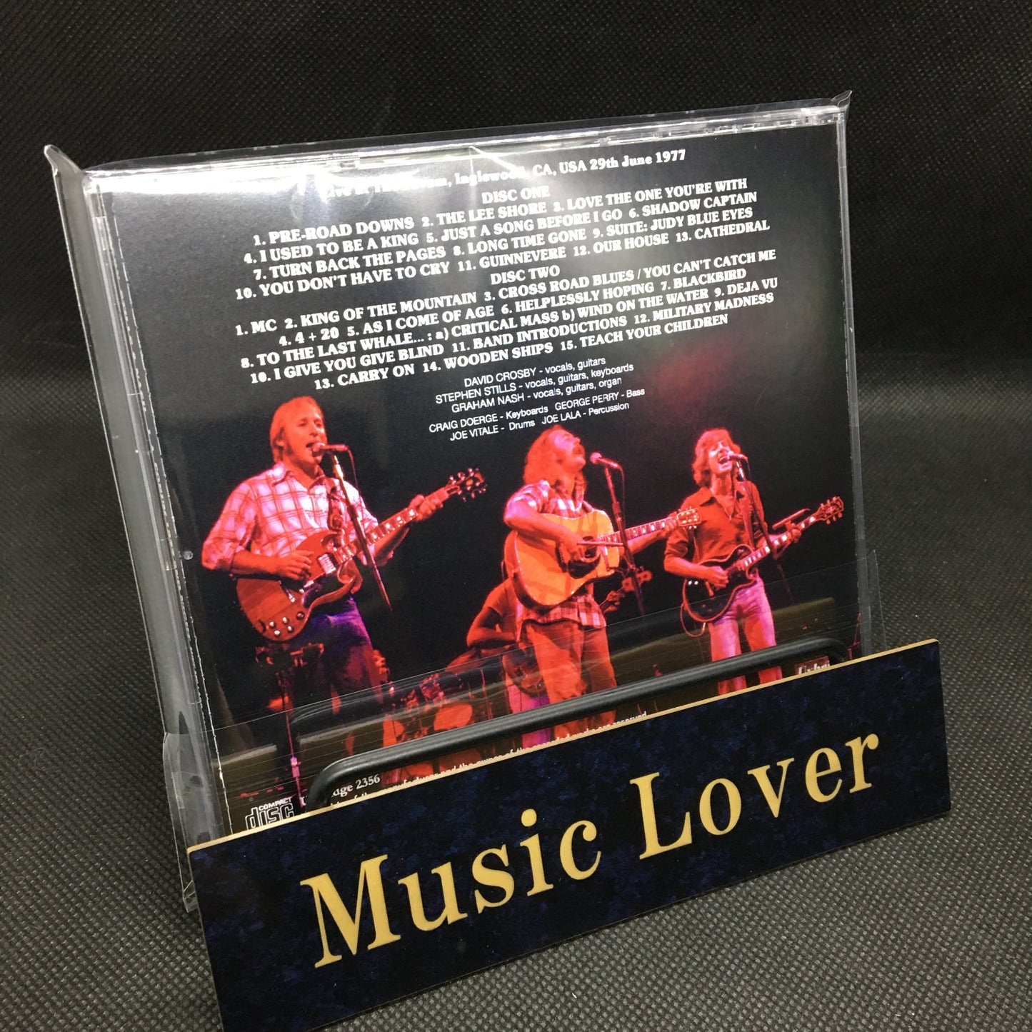 CROSBY, STILLS & NASH / L.A. FORUM 1977 2ND NIGHT MIKE MILLARD MASTER TAPES (2CDR)