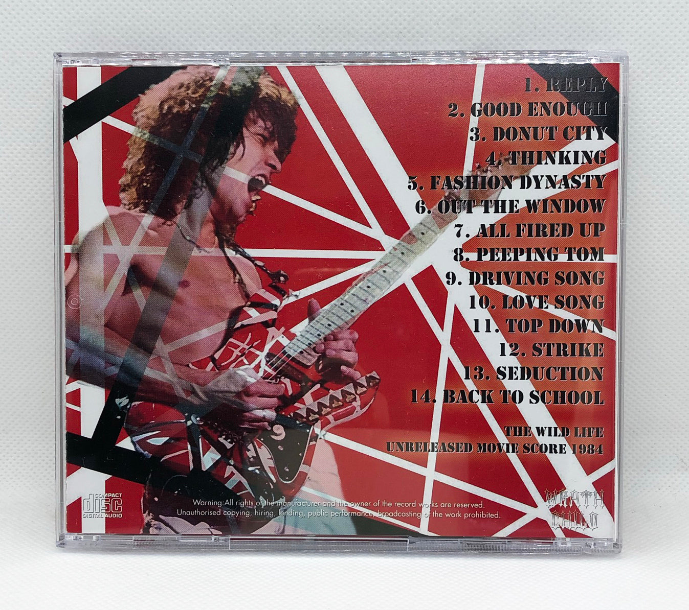 EDWARD VAN HALEN - THE WILD LIFE UNRELEASED SCORE