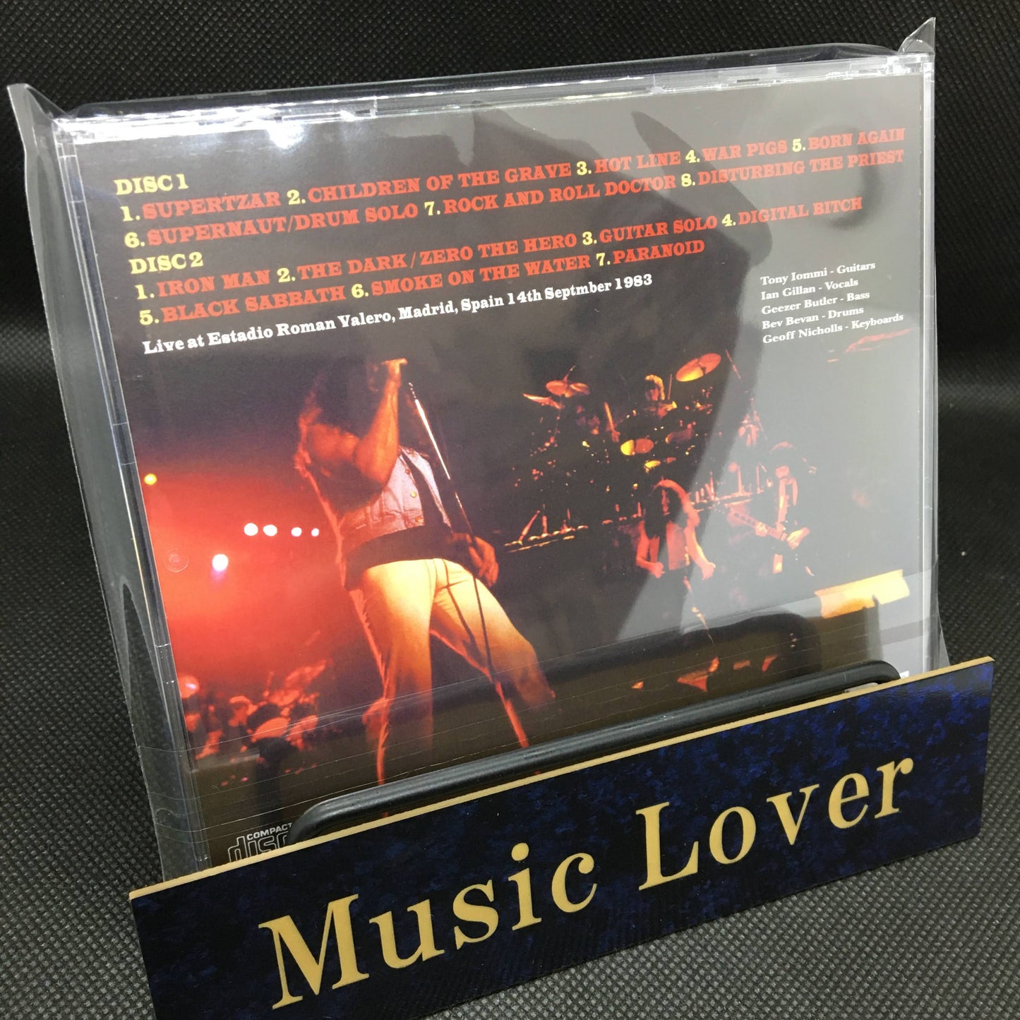 BLACK SABBATH / GILLAN IS A ROCK 'N' ROLL DOCTOR MADRID 1983 (2CDR)