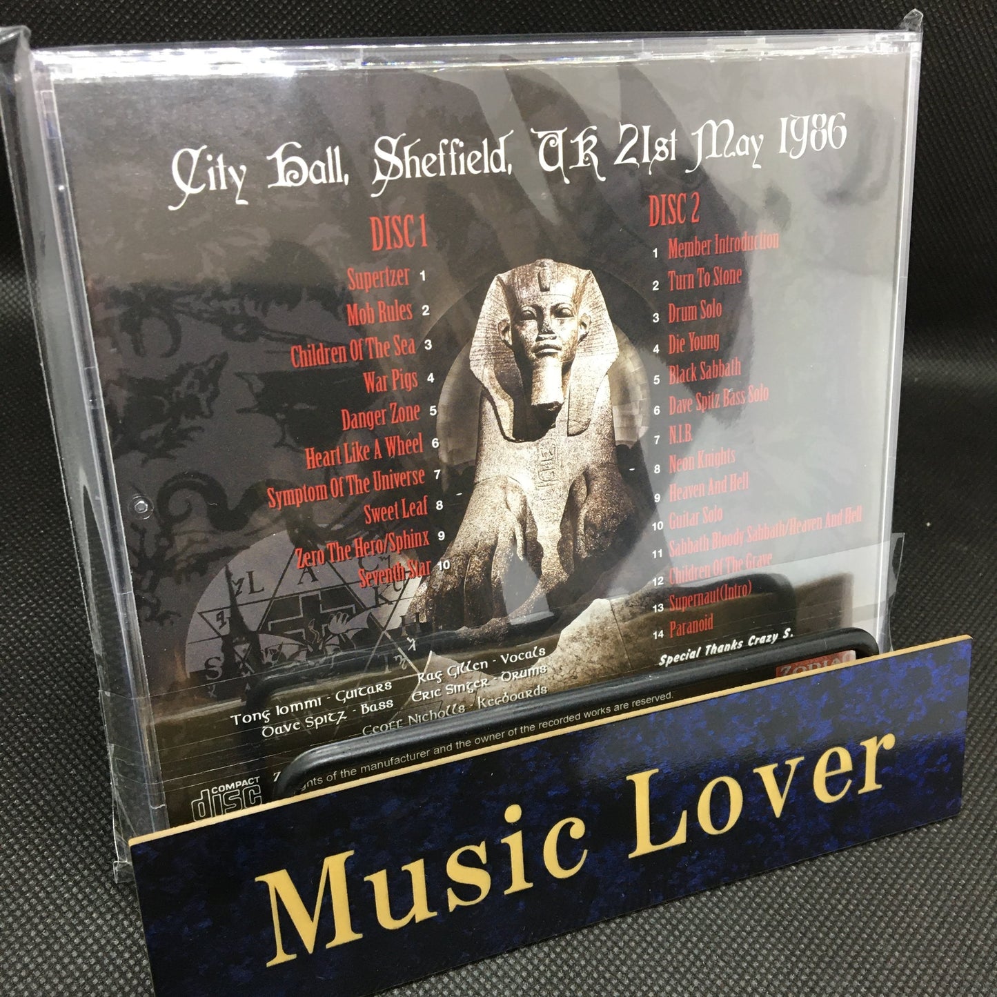 BLACK SABBATH / DEFINITIVE SHEFFIELD 1986 (2CD)