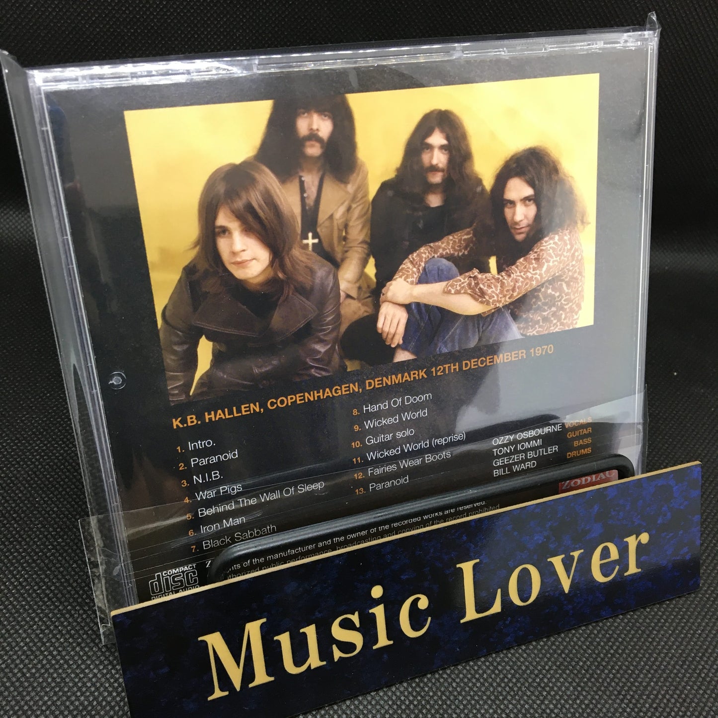 BLACK SABBATH / COPENHAGEN 1970 (1CD)