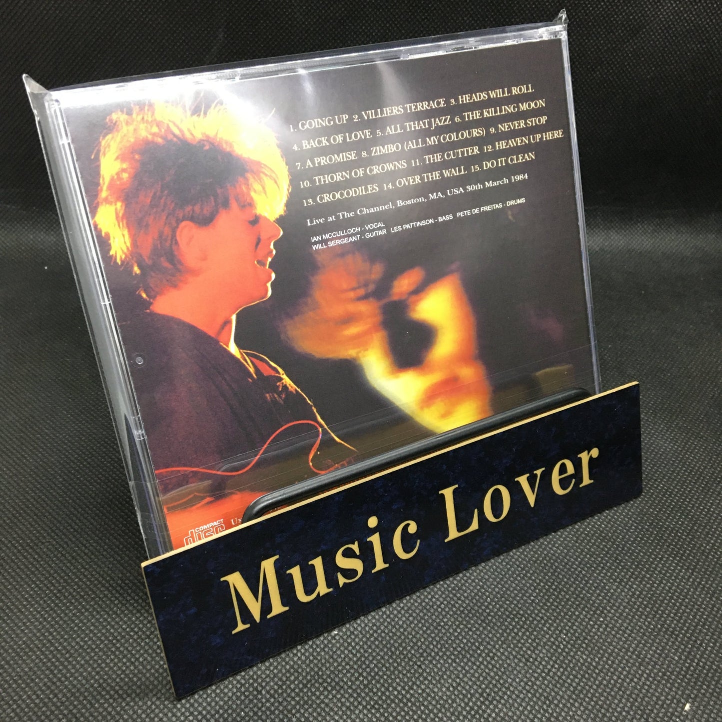 ECHO & THE BUNNYMEN / SOLID & CLEAN: BOSTON 1984 STEREO SOUNDBOARD (1CDR)