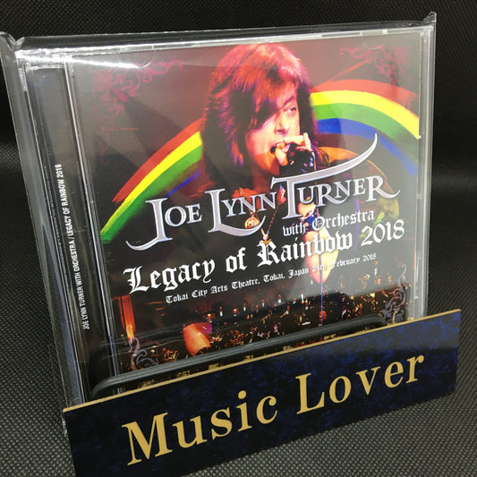 JOE LYNN TURNER WITH ORCHESTRA / LEGACY OF RAINBOW 2018 (2CDR)