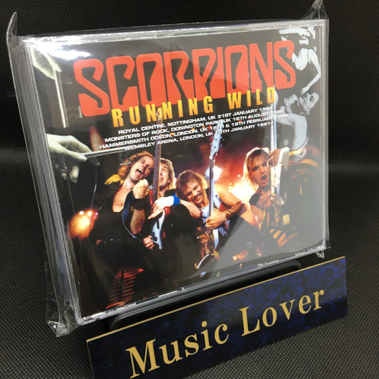 SCORPIONS / RUNNING WILD (4CDR)
