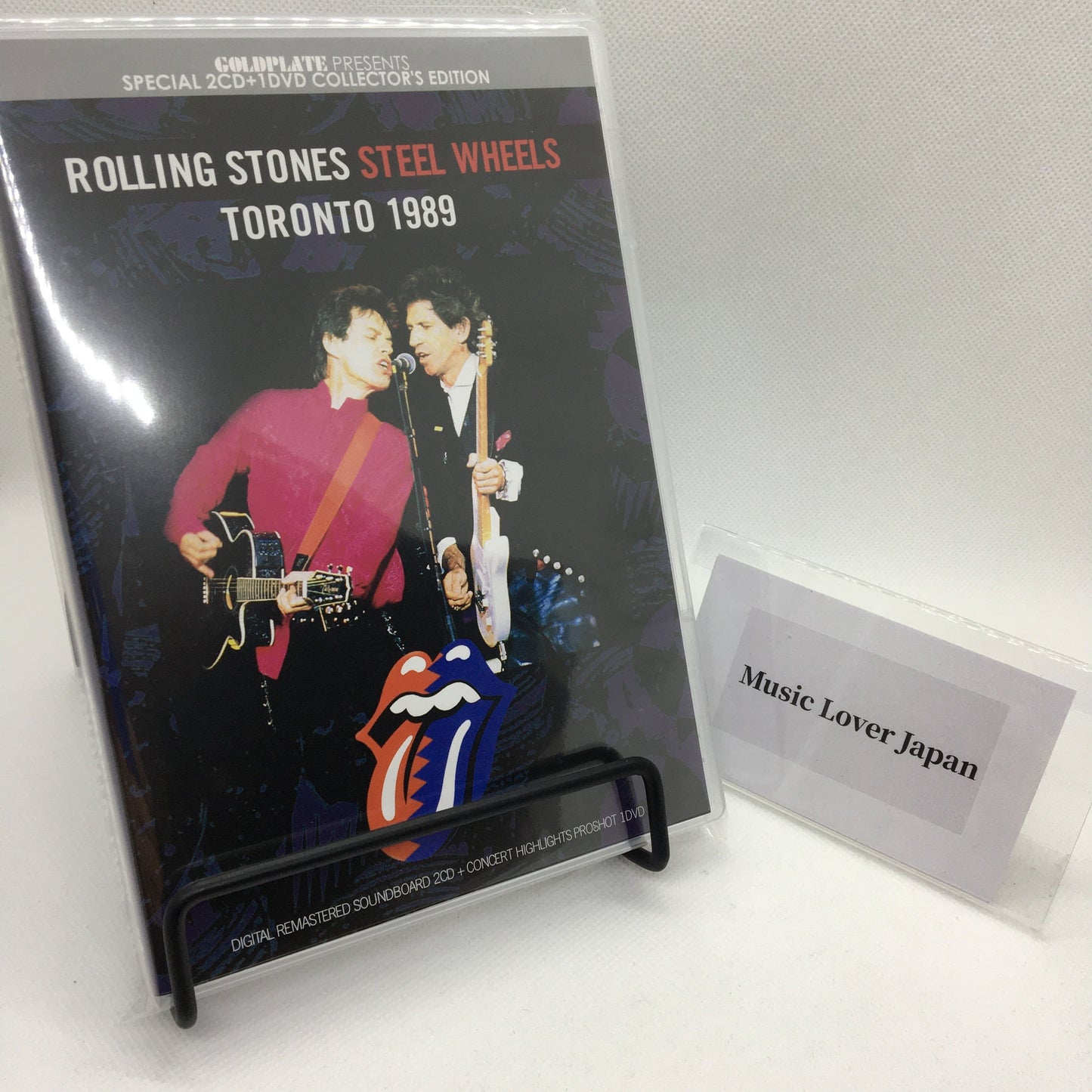 The Rolling Stones Steel Wheels Toronto 1989 2CD 1DVD Set