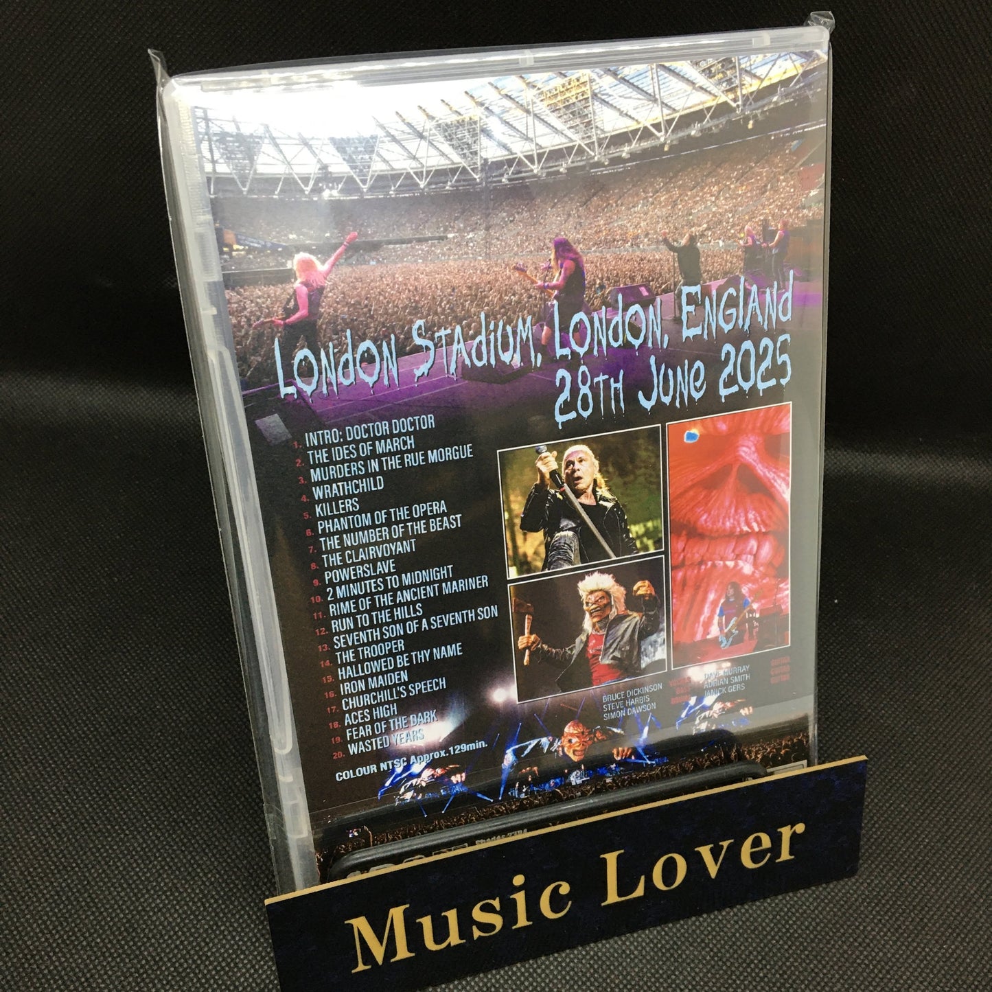 IRON MAIDEN / LONDON STADIUM 2025 THE DEFINITIVE VIDEO (1DVDR)