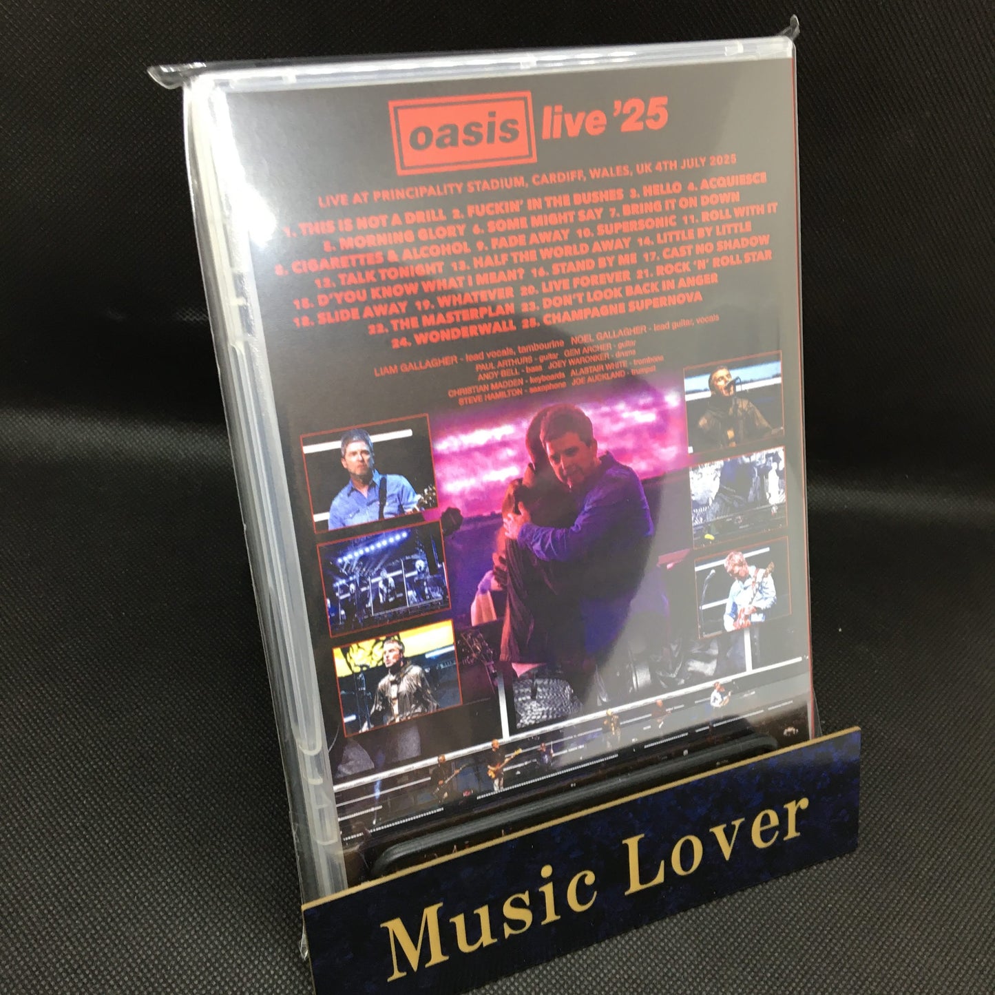 OASIS / CARDIFF 2025 1ST NIGHT MULTICAM UPGRADE (1DVDR)