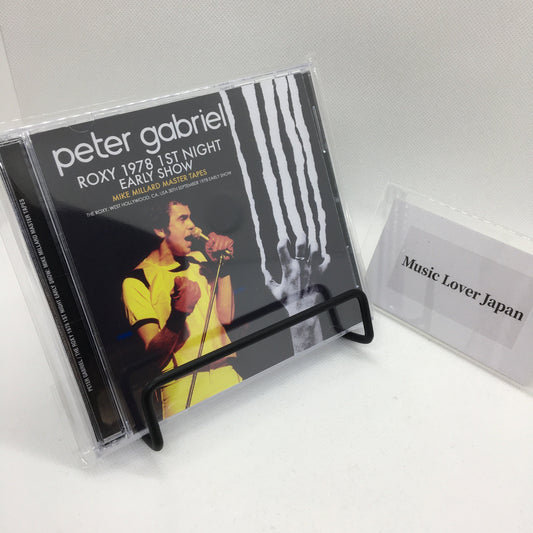 PETER GABRIEL / THE ROXY 1978 1ª NOTTE (EARLY SHOW) MASTER TAPES DI MIKE MILLARD (2CDR)