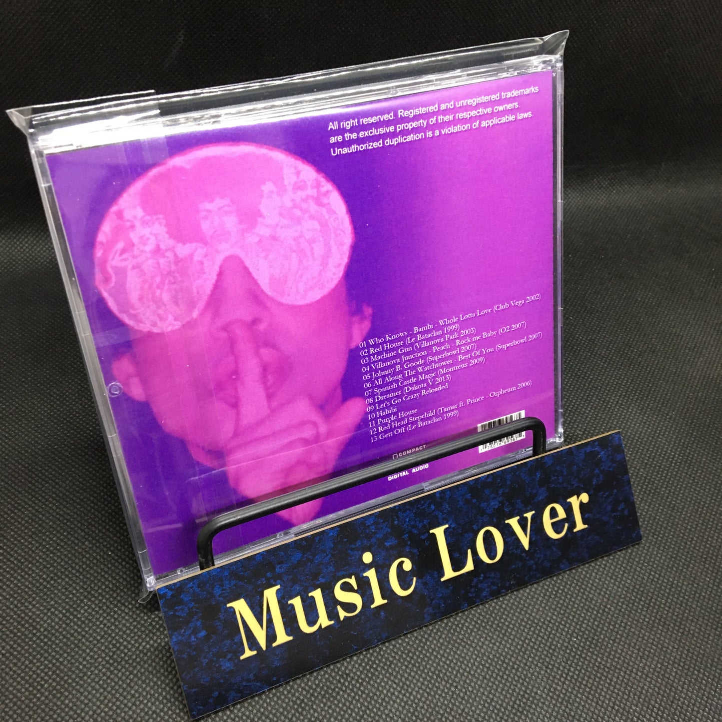 Prince / Plays Like Hendrix (1CDR)