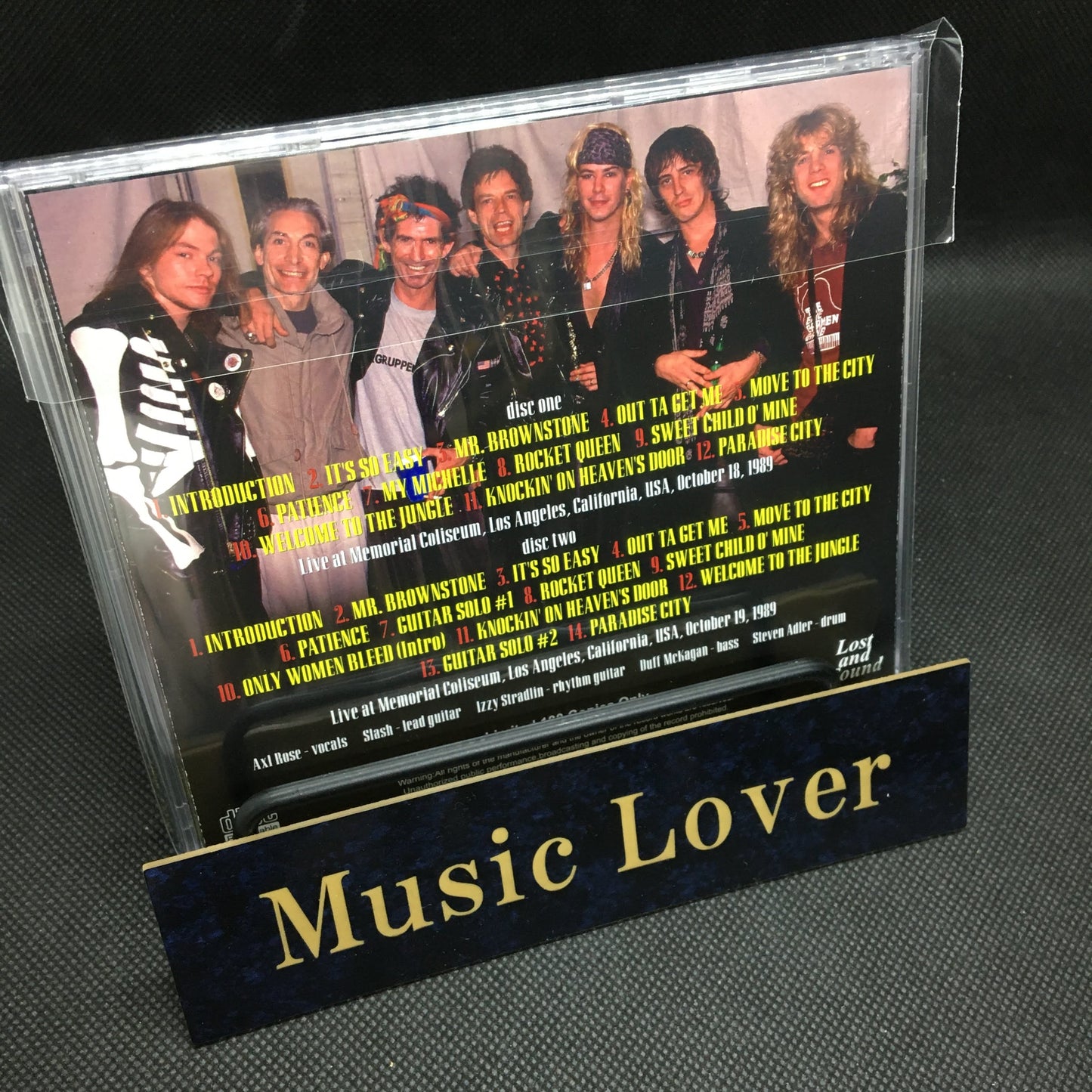 GUNS N’ ROSES / LA 1989 FIRST & SECOND NIGHTS 35TH ANNIVERSARY MIKE MILLARD MASTERS EDITION (2CDR)