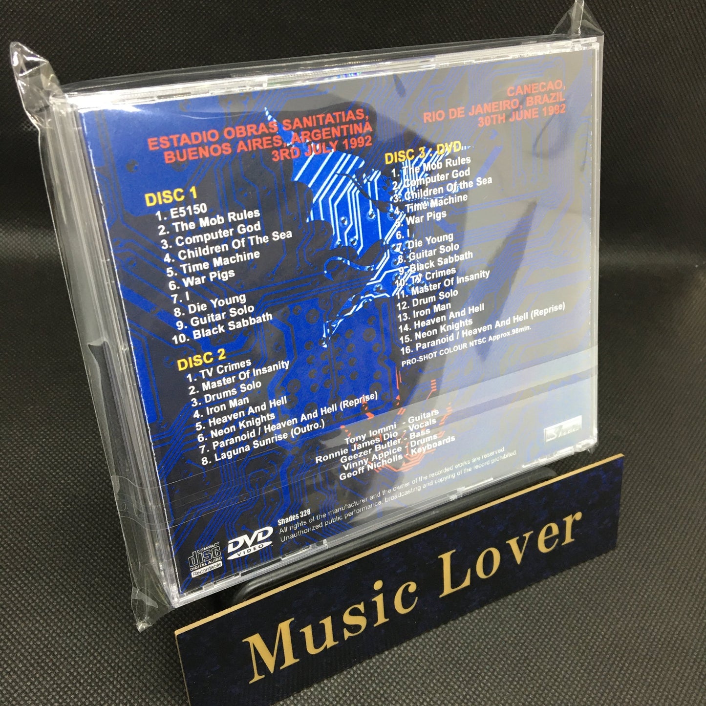 BLACK SABBATH / DEHUMANIZED IN THE SOUTH (2CDR+1DVDR)