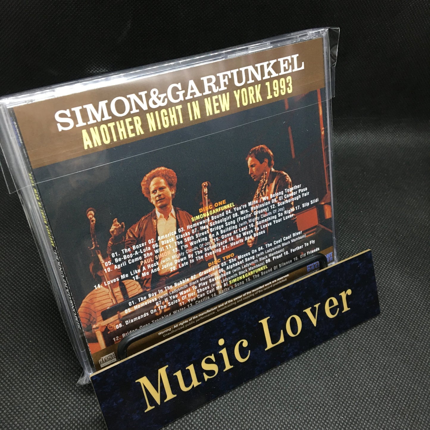 SIMON & GARFUNKEL / ANOTHER NIGHT IN NEW YORK 1993 (2CDR)