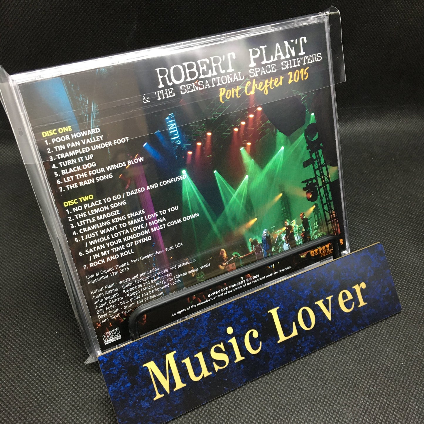 ROBERT PLANT & THE SENSATIONAL SPACE SHIFTERS / PORT CHESTER 2015 STEREO SOUNDBOARD (2CDR)