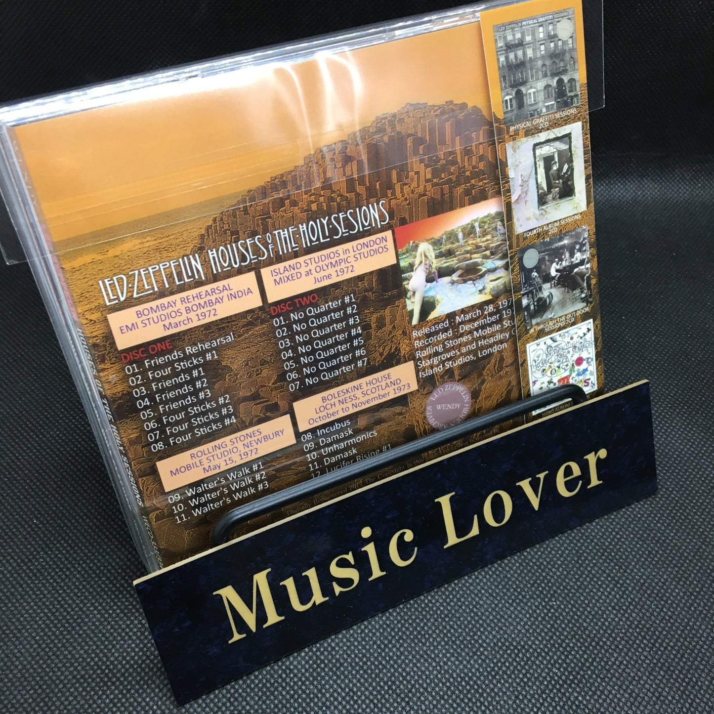 LED ZEPPELIN / HOUSES OF THE HOLY SESSIONS 【2CD】