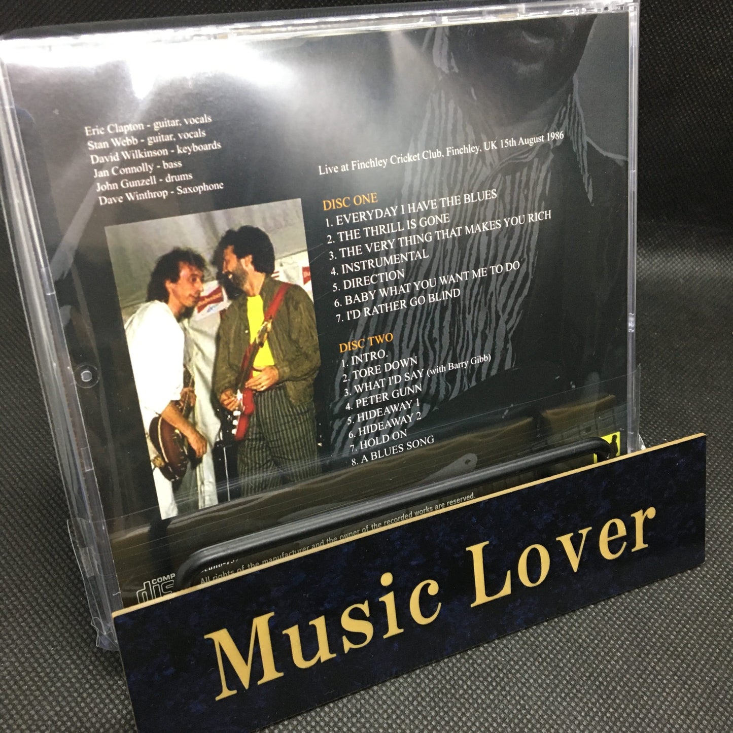 CHICKEN SHACK with ERIC CLAPTON / FINCHLEY CRICKET CLUB 1986 (2CD)