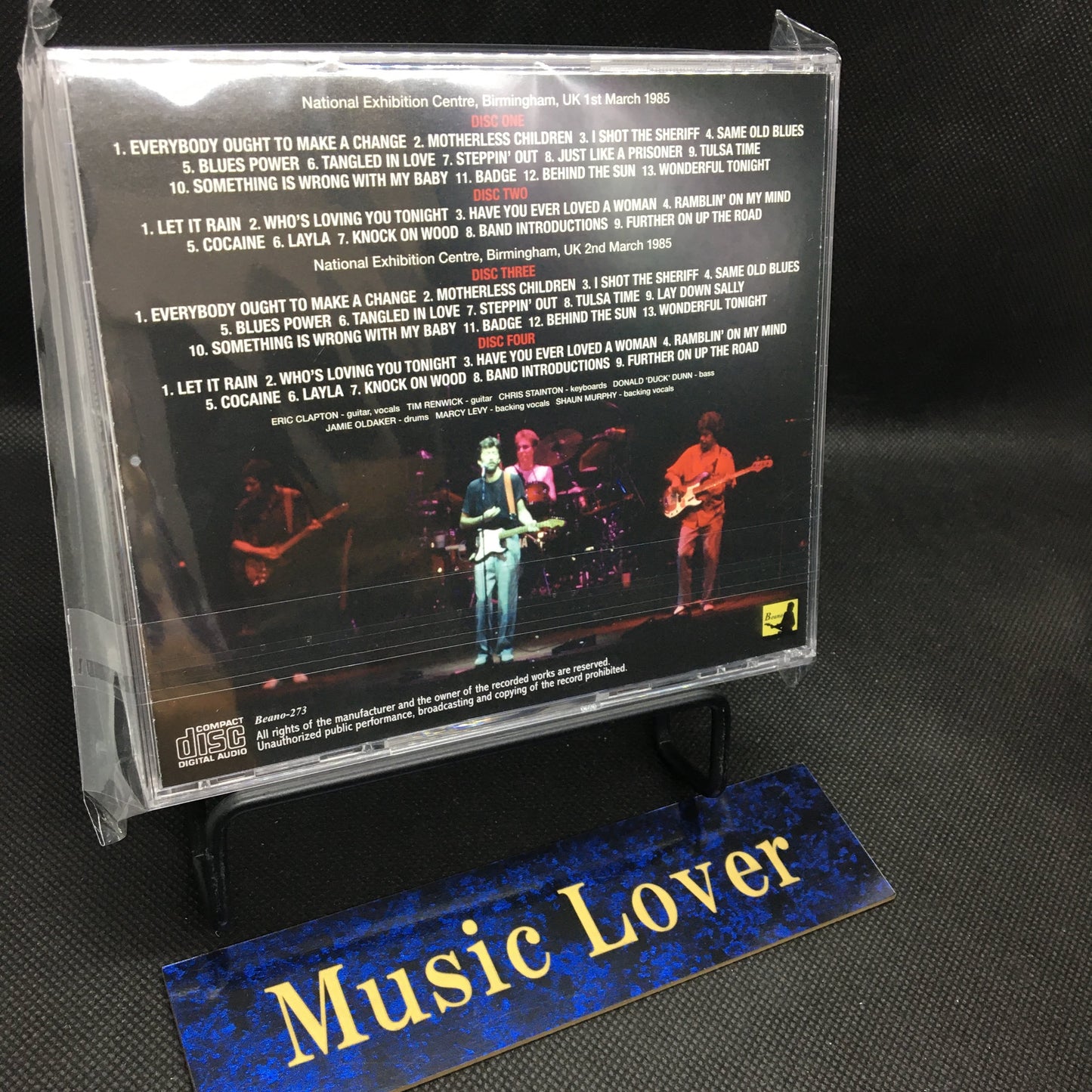 ERIC CLAPTON / BIRMINGHAM 1985 MASTER TAPES (4CD)
