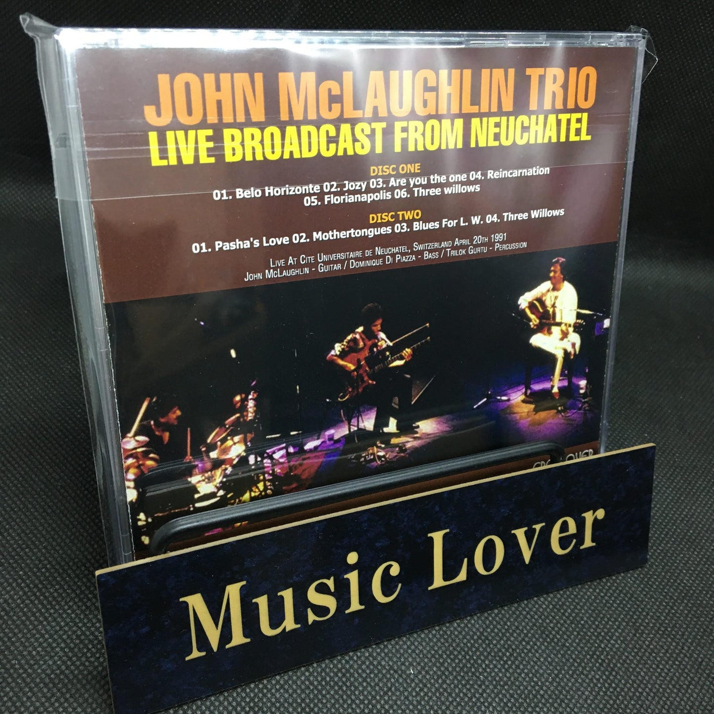 JOHN McLAUGHLIN TRIO / LIVE BROADCAST FROM NEUCHATEL SOUNDBOARD (2CDR)