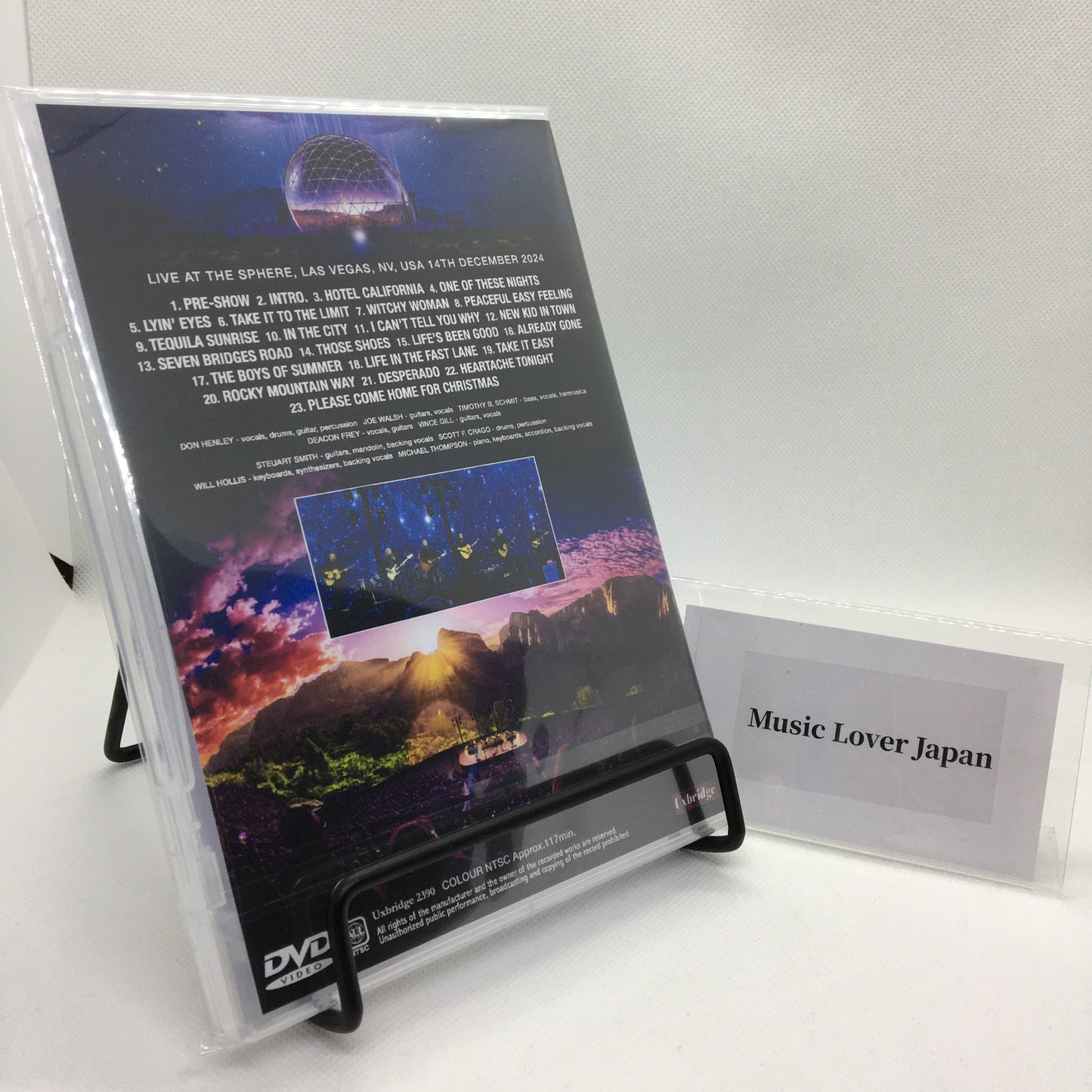 EAGLES / THE SPHERE THE LAST PERFORMANCE FOR 2024 (1DVDR)