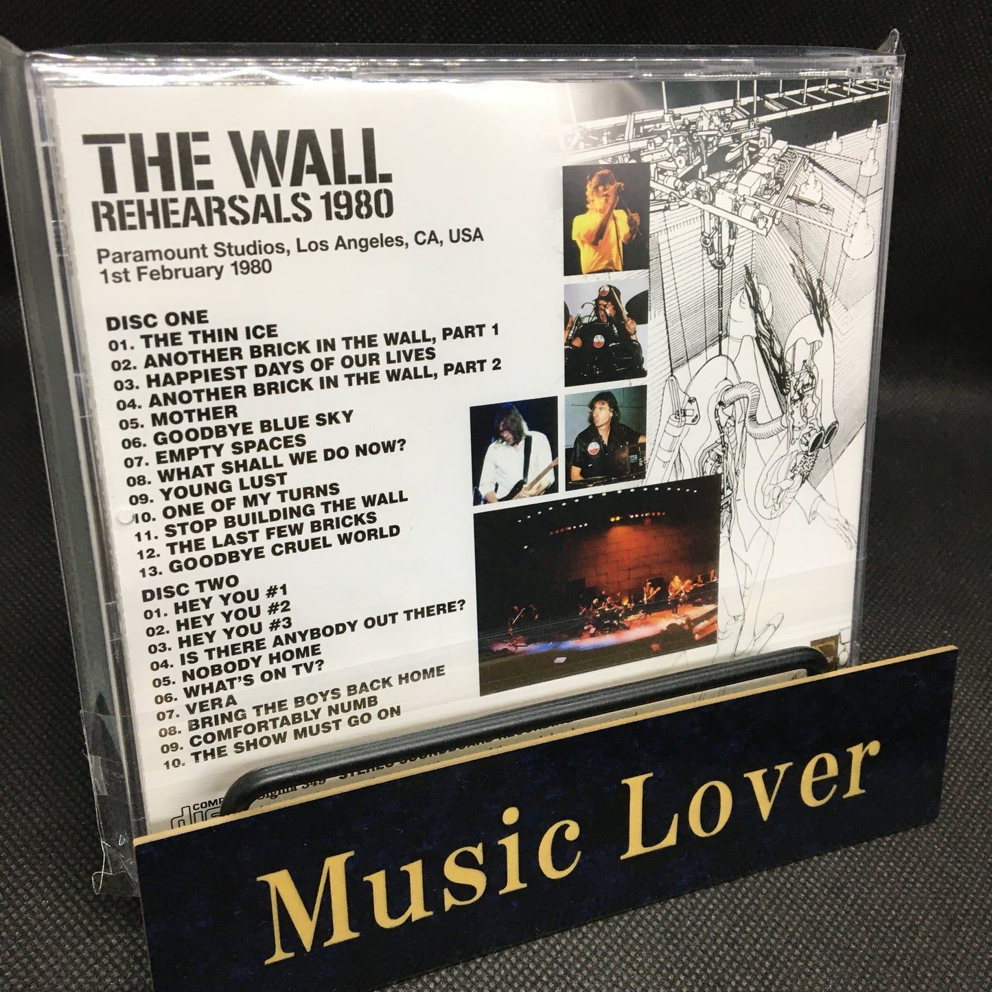 PINK FLOYD / THE WALL REHEARSALS 1980 STEREO SOUNDBOARD (2CD)
