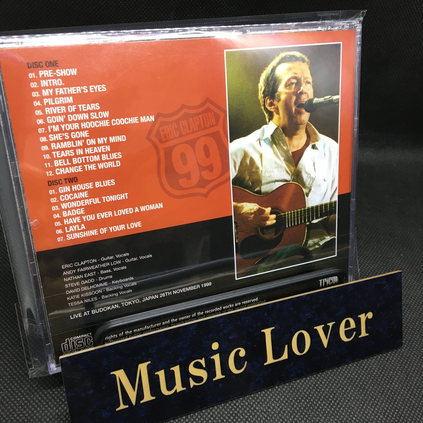 ERIC CLAPTON / BUDOKAN 1999 5TH NIGHT DAT MASTER (2CD)