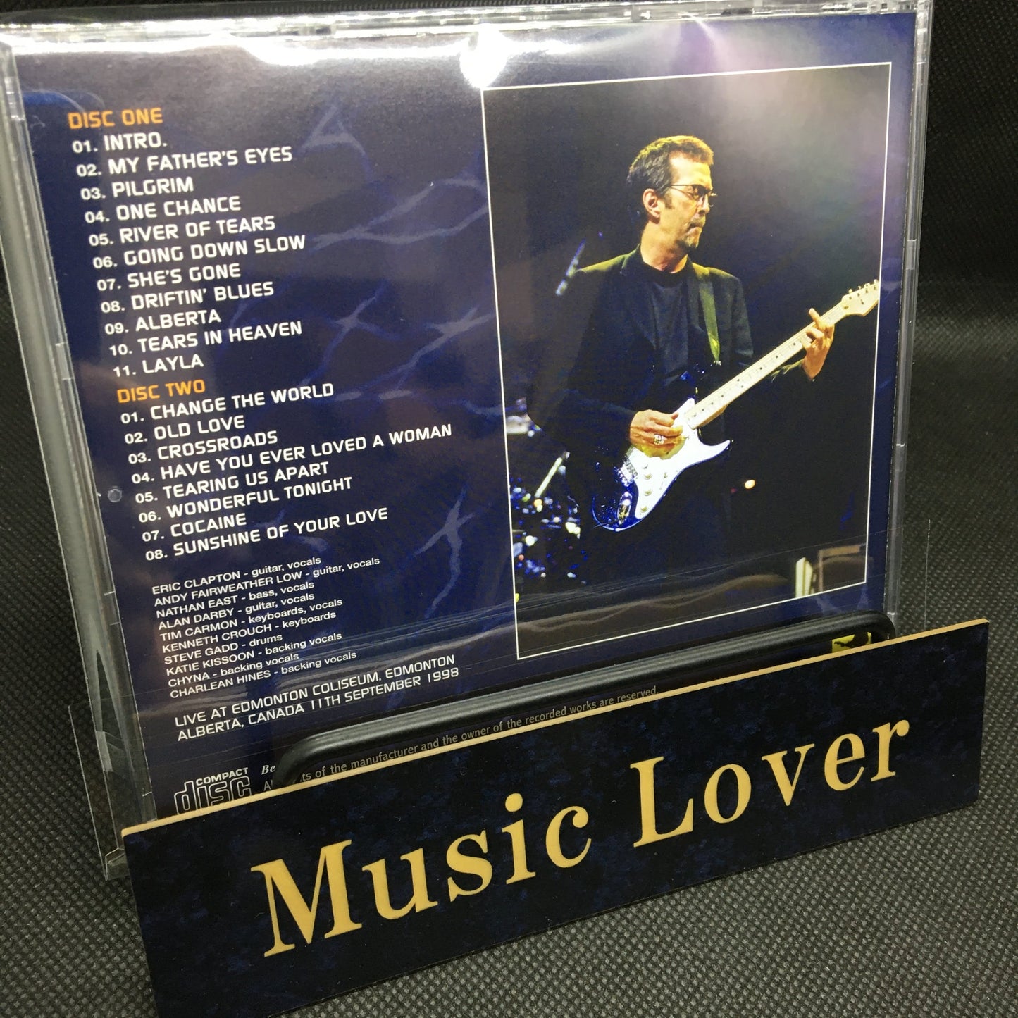 ERIC CLAPTON / EDMONTON 1998 SOUNDBOARD MASTER (2CD)