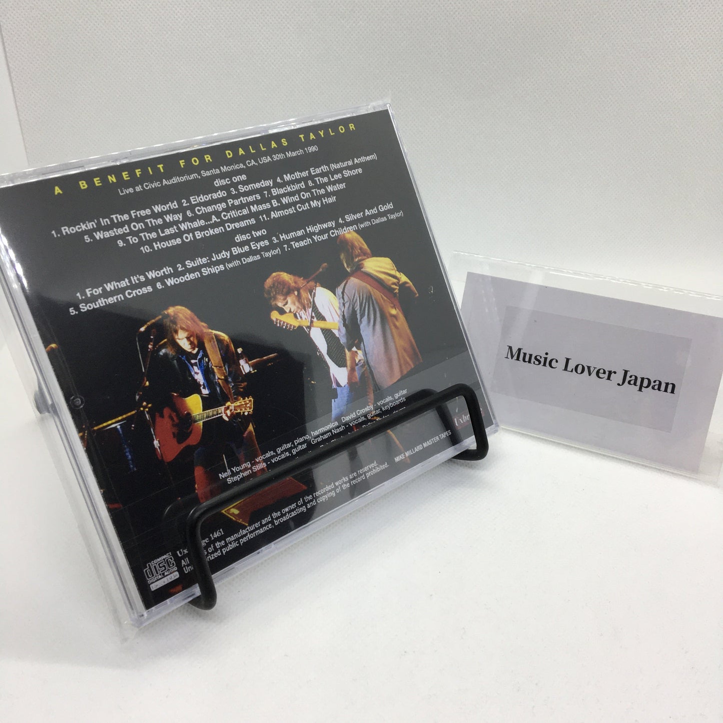 CROSBY, STILLS, NASH & YOUNG / SANTA MONICA 1990 MIKE MILLARD MASTER TAPES (2CDR)